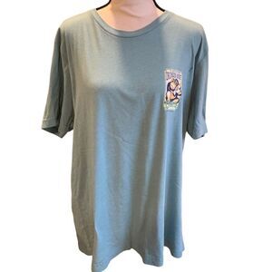 Drunken Monkey Green Graphic T-Shirt Bella+Canvas Men’s XL EUC‎